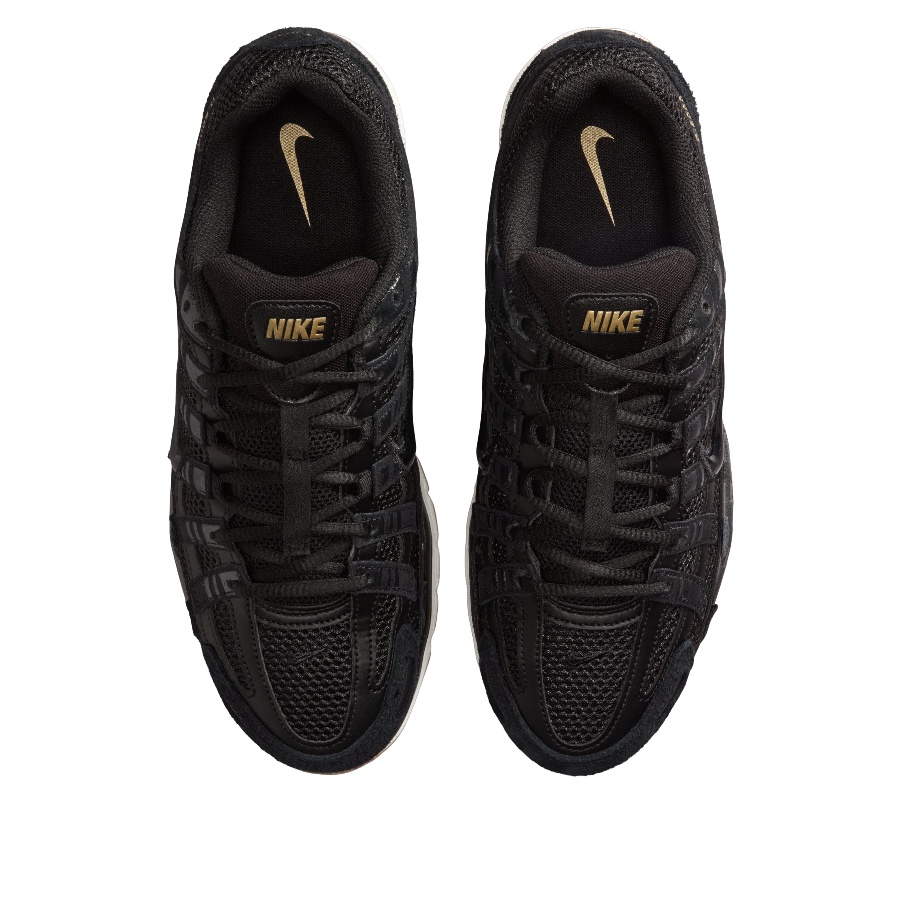 Nike P-6000 SE Black Metallic Gold Gum