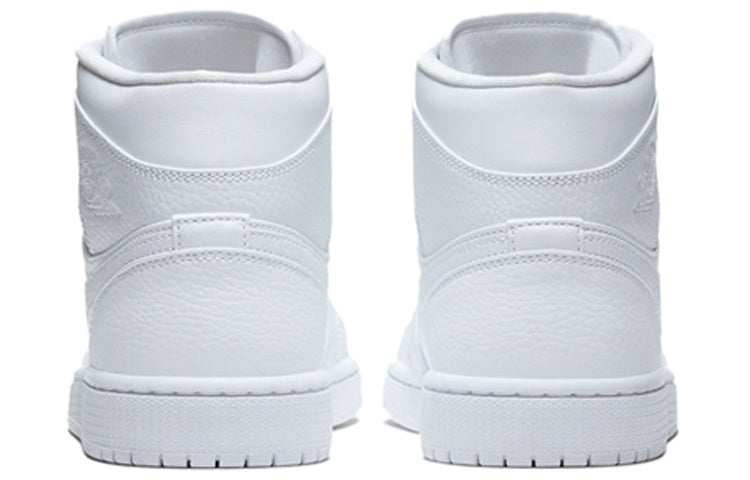 Jordan 1 Mid Triple White 2.0 (2020)