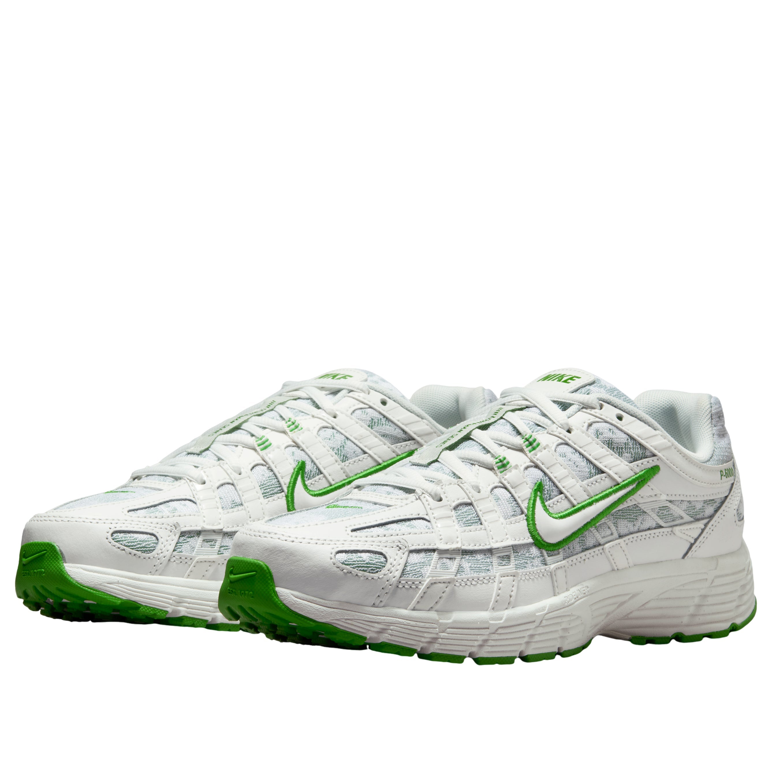 Nike P-6000 Summit White Kelly Green
