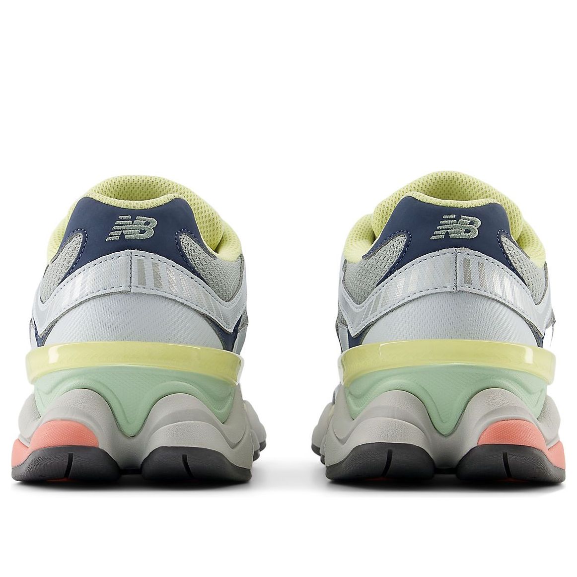 New Balance 9060 Grey Yellow Navy