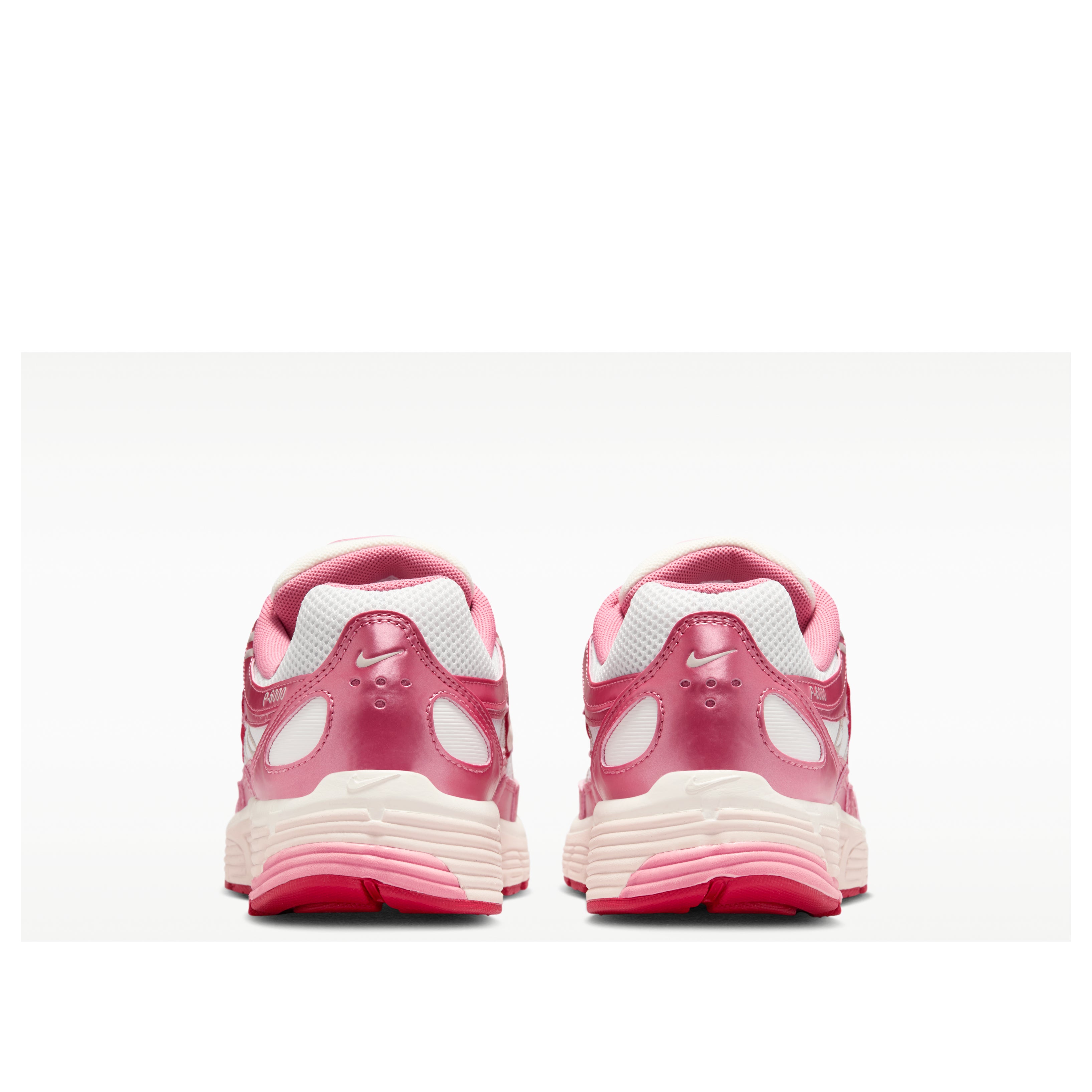 Nike P-6000 White Silt Red Peony