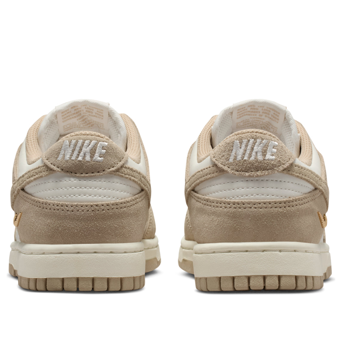 Nike Dunk Low Sail Metallic Gold Linen