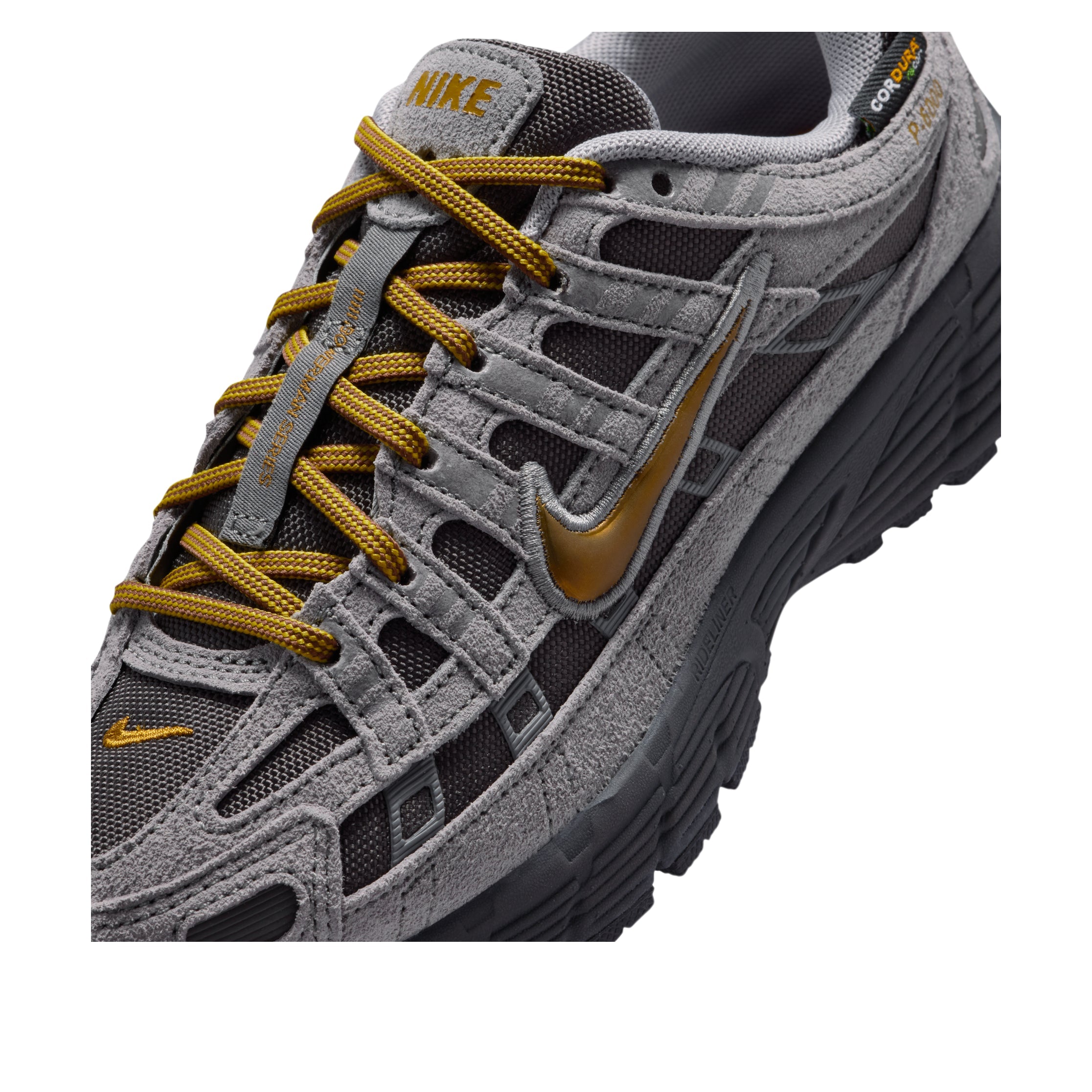 Nike P-6000 Premium Medium Ash Grey Golden Hops (GS)
