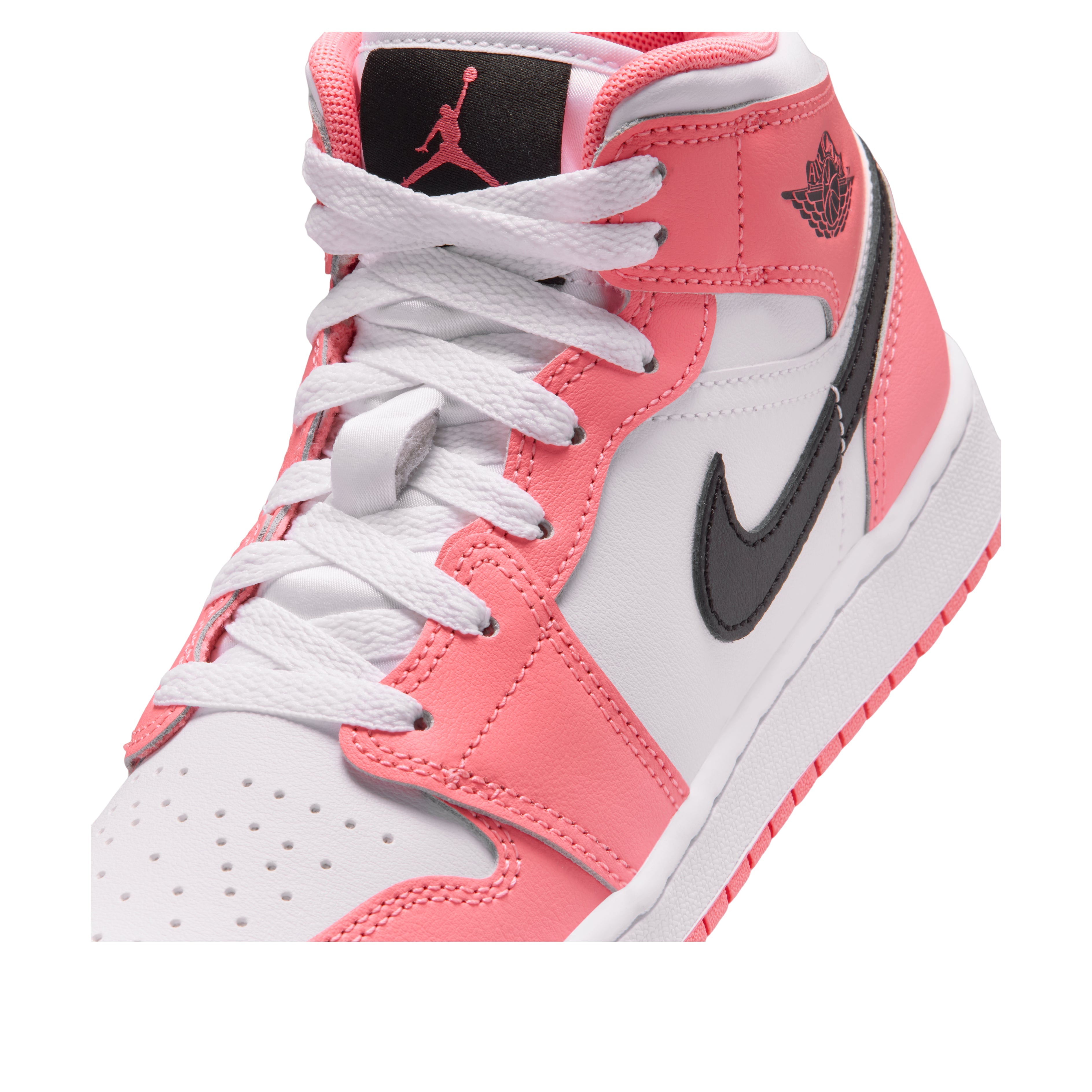 Jordan 1 Mid Pink Gaze (GS)