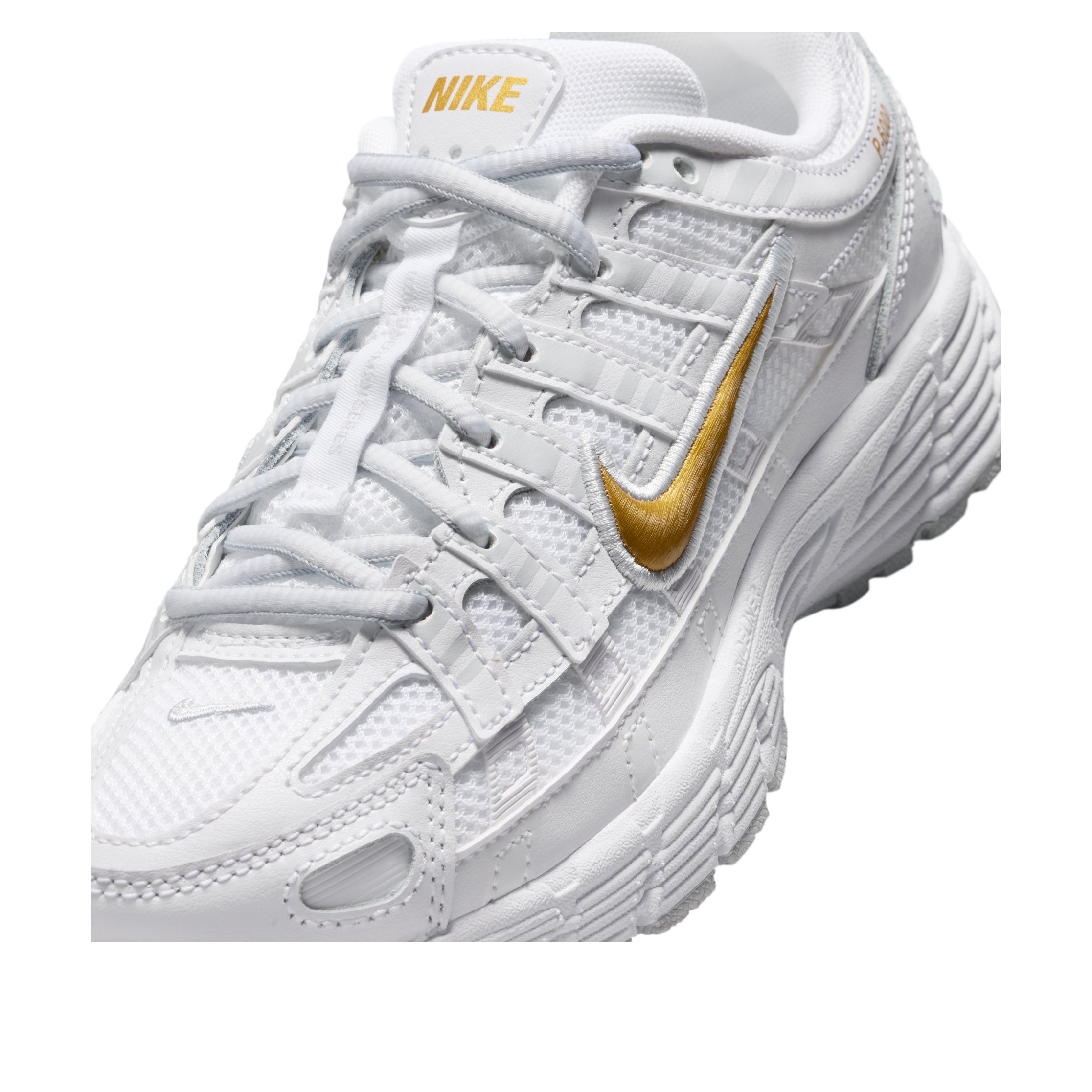 Nike P-6000 White Metallic Gold (GS)