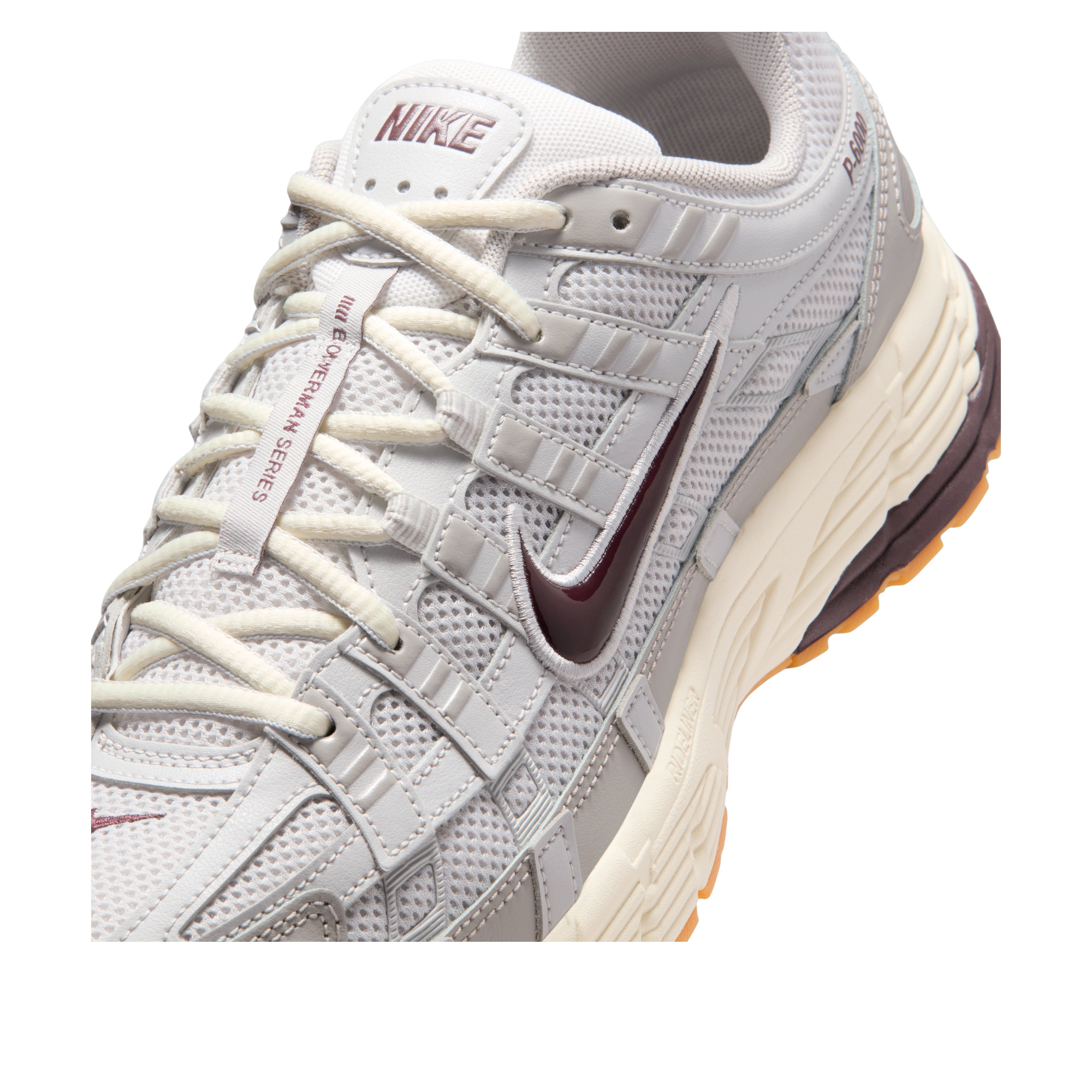 Nike P-6000 College Grey Burgundy Crush