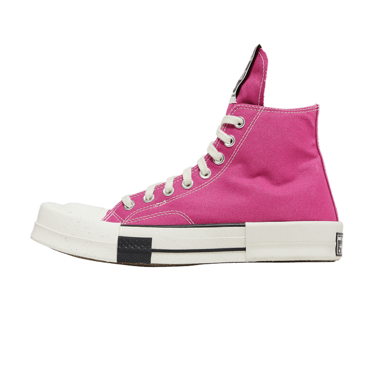 Converse TURBODRK Laceless Chuck Taylor All Star 70 Hi Rick Owens DRKSHDW Cactus Flower Pink