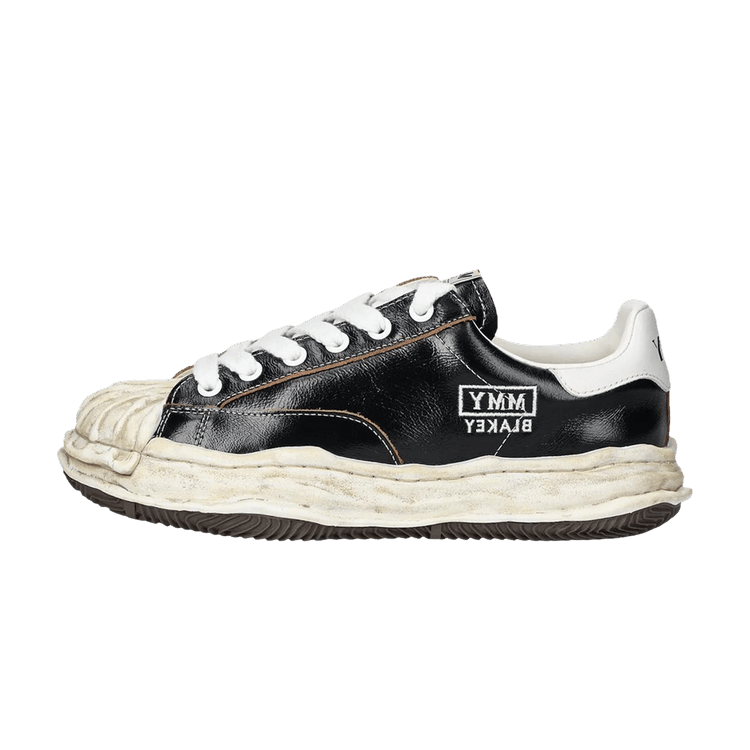 Maison Mihara Yasuhiro Blakey OG Sole Wrinkled Leather Low Black White