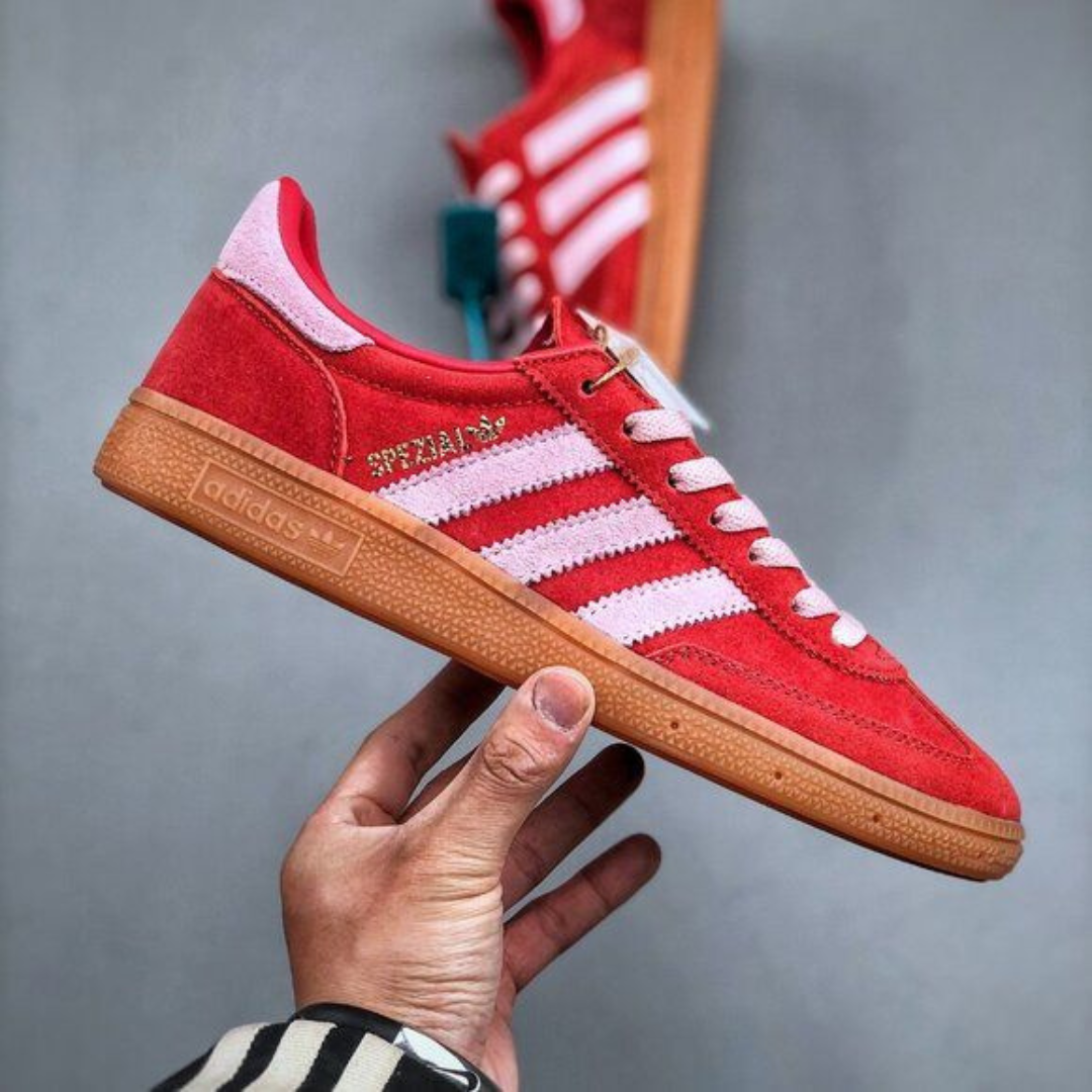 ADIDAS HANDBALL SPEZIAL BRIGHT RED CLEAR PINK