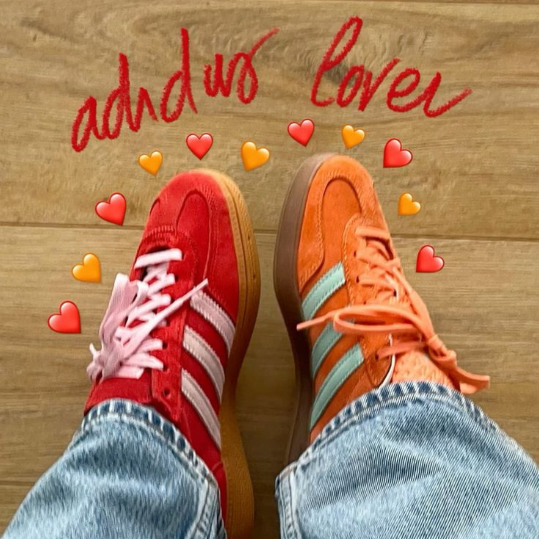 ADIDAS HANDBALL SPEZIAL BRIGHT RED CLEAR PINK