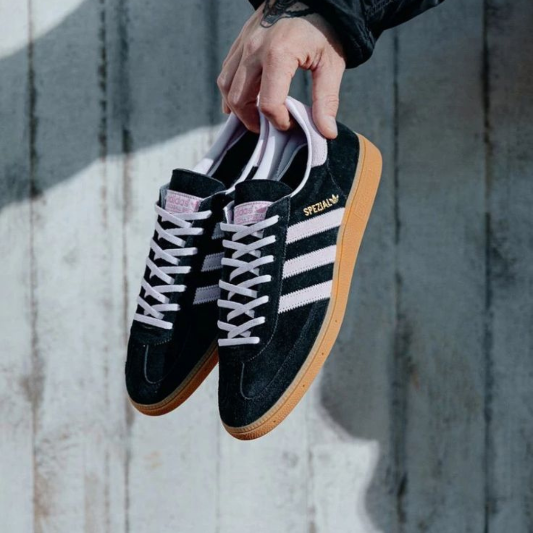 ADIDAS HANDBALL SPEZIAL CORE BLACK CLEAR PINK GUM