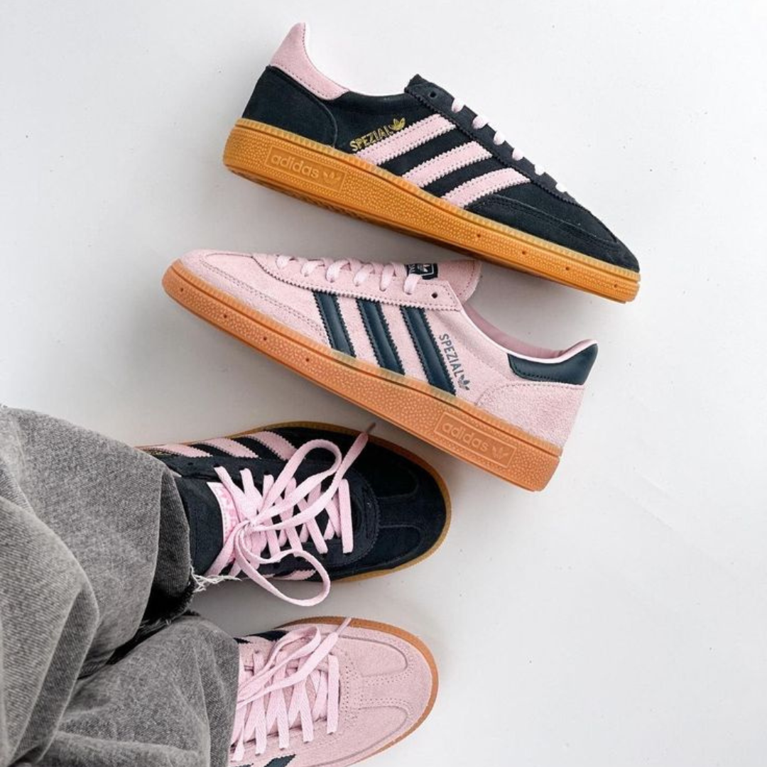 ADIDAS HANDBALL SPEZIAL CORE BLACK CLEAR PINK GUM