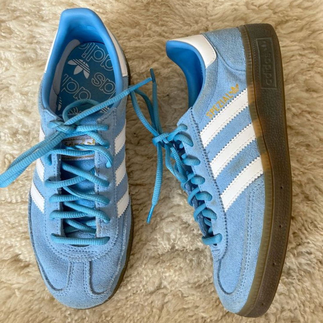 ADIDAS HANDBALL SPEZIAL CORE BLUE CREAM WHITE CRYSTAL WHITE