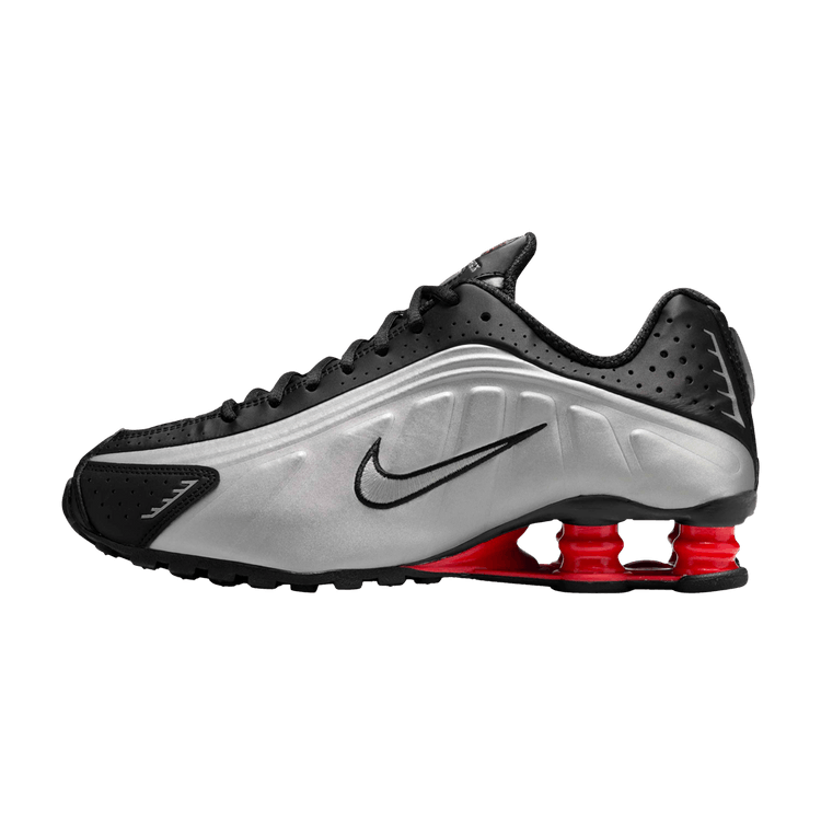 Nike Shox R4 Black Metallic Silver (2025)
