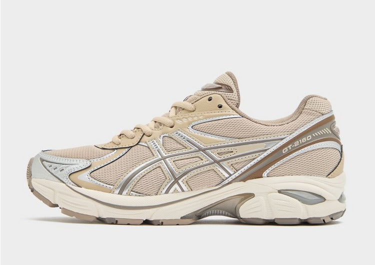 ASICS Gel-1130 Smoke Grey Honey Beige on feet