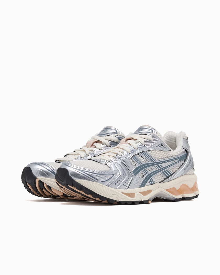 ASICS Gel-Kayano 14 Birch Pure Silver Teal Gold