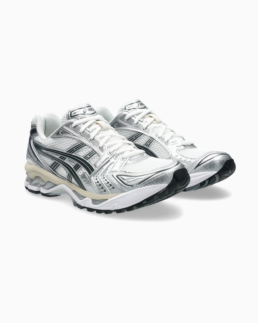 靴 ASICS GEL-KAYANO14 white/graphite gray ASICS GEL-Kayano 14 White Graphite Grey (1201A019-103) | Snrkickz