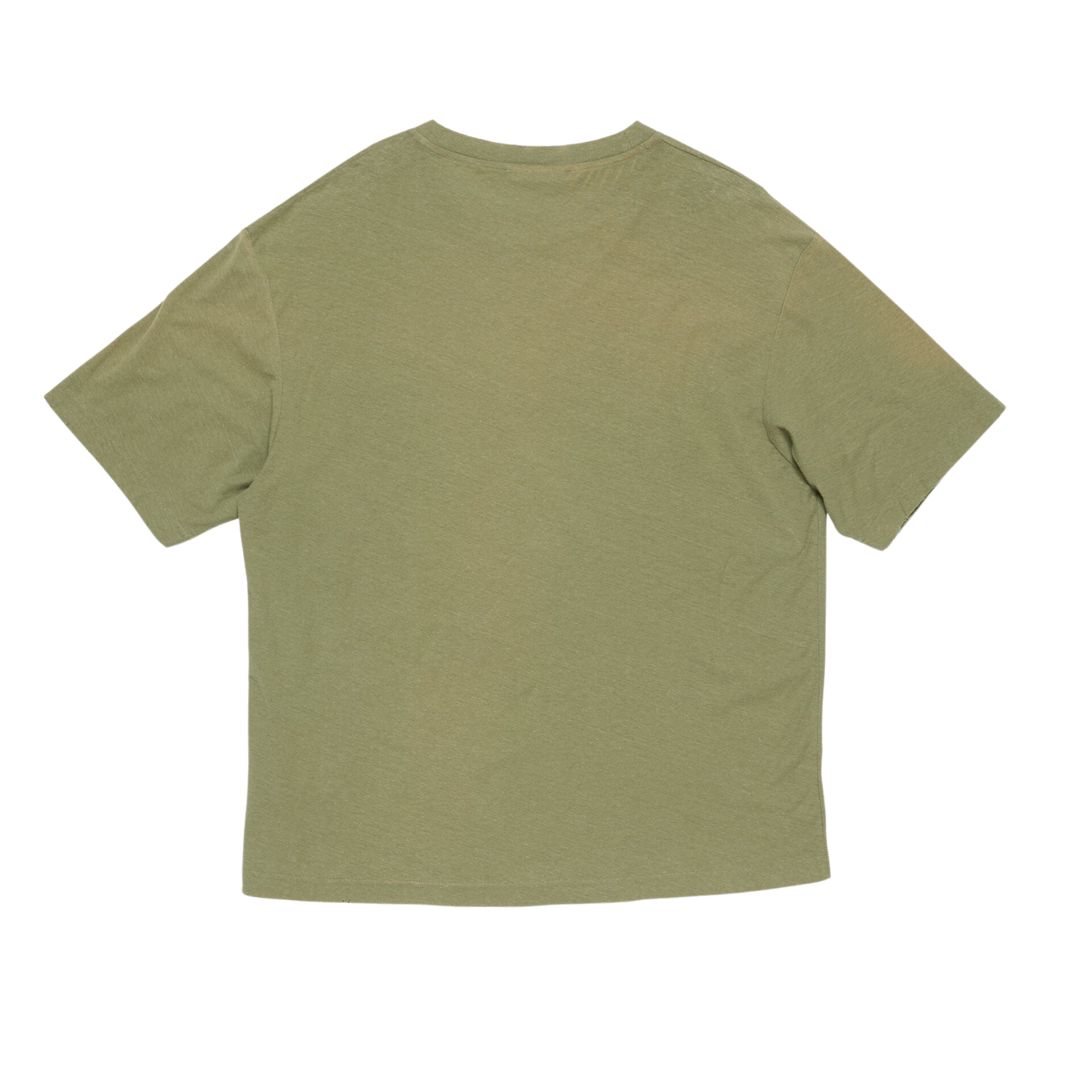 Acne Studios Sprayed Logo Tee Olive Green