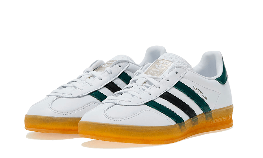 Gazelle Indoor White Collegiate Green - IE2957