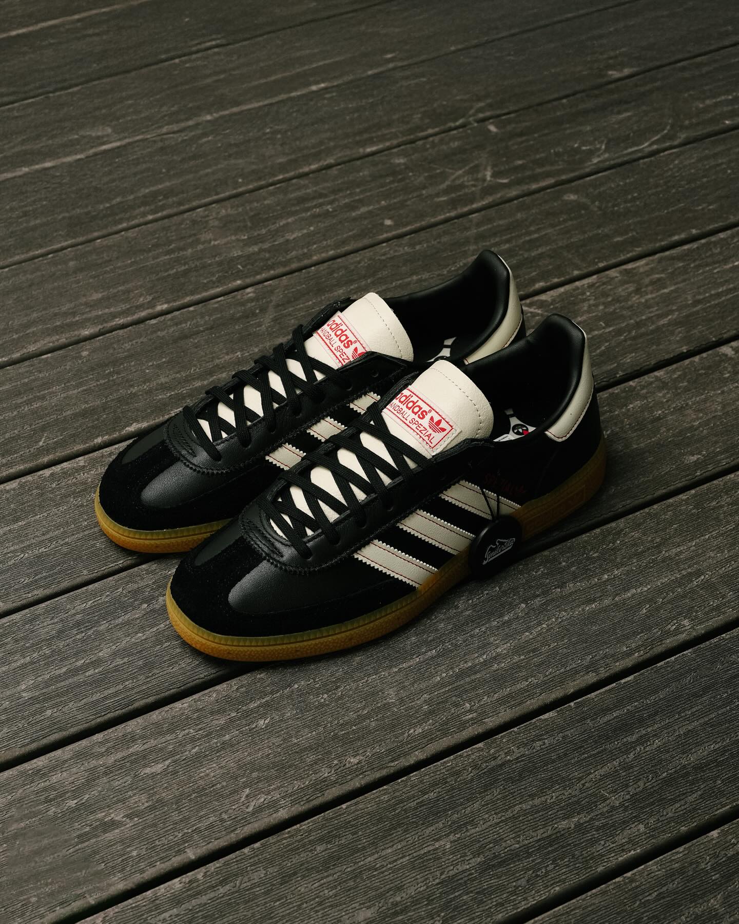 Adidas Handball Spezial Core Black Off White Red