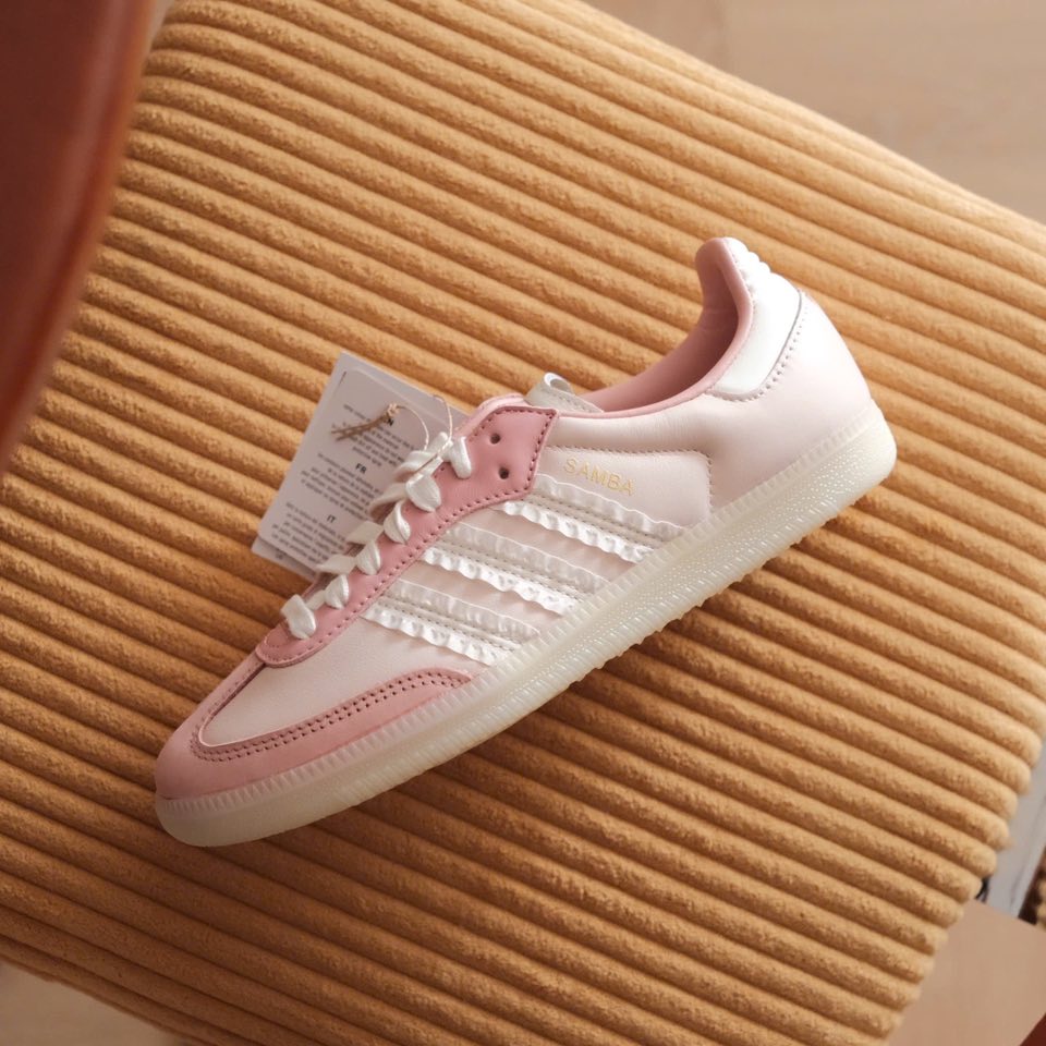 Adidas Samba Ruffle Stripes Pack Wonder Mauve