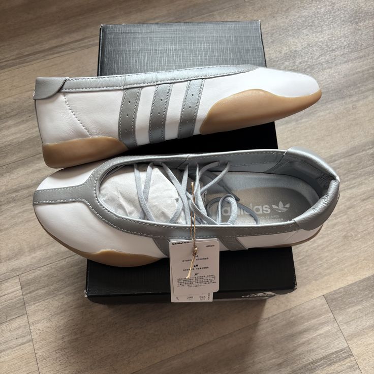 Adidas Taekwondo Mei Ballet White Silver Metallic
