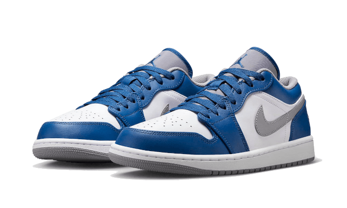 Air Jordan 1 Low True Blue - 553558-412 / 553560-412