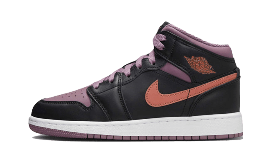 Air Jordan 1 Mid Black Sky J Mauve - FB9909-008