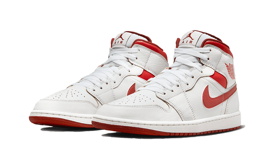 Air Jordan 1 Mid Dune Red - FJ3458-160