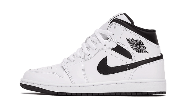 Air Jordan 1 Mid White Black (DQ8423-132 / DQ8426-132) - SneakerAsk