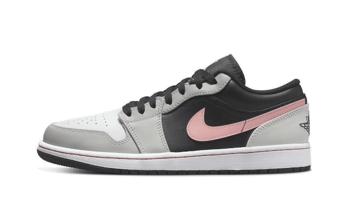 Air Jordan 1 Low Schwarz Grau Rosa