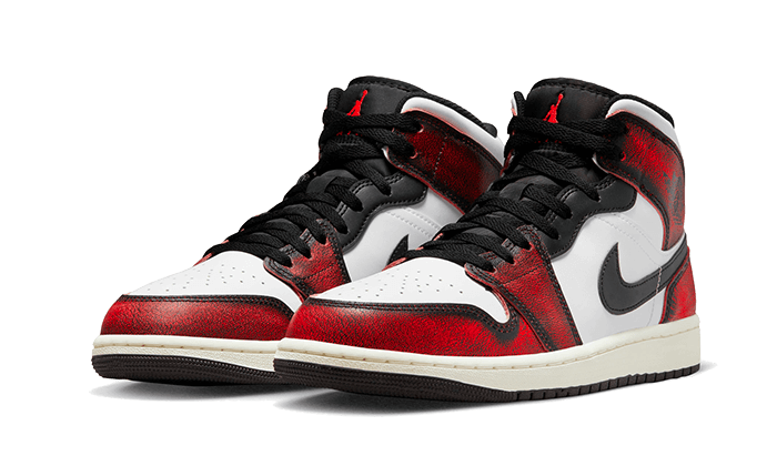 Air Jordan 1 Mid SE Wear-Away Chicago - DV9565-006 / FB0568-006