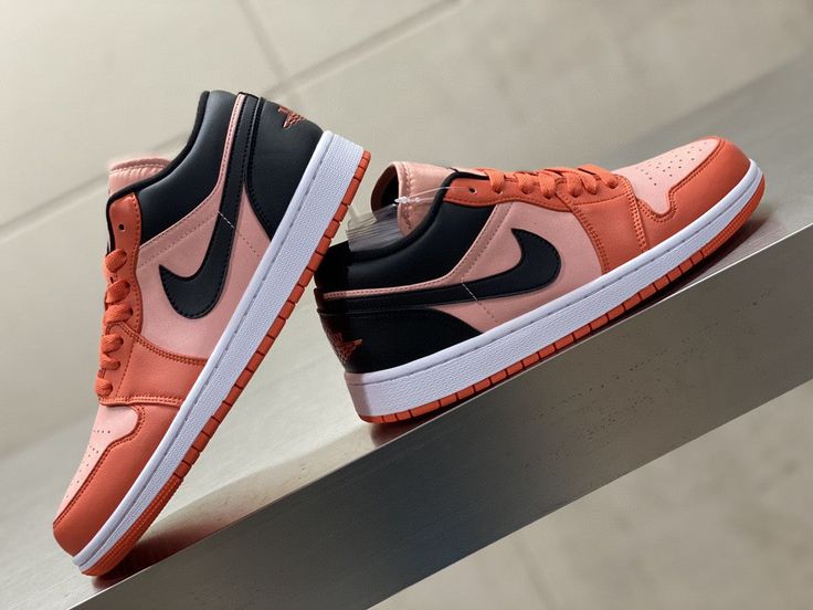 Air Jordan 1 Low Orange Black DM3379-600