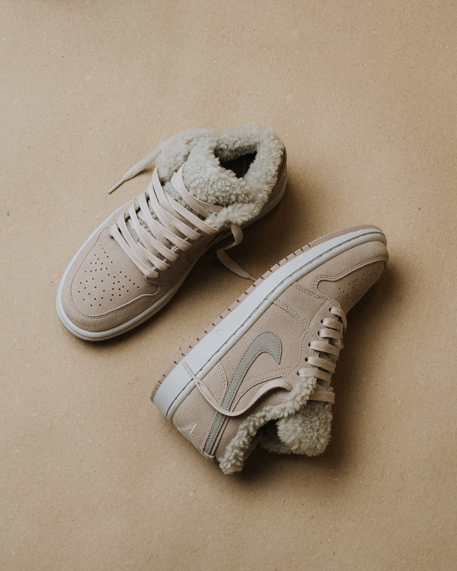 air jordan 1 low sherpa fleece