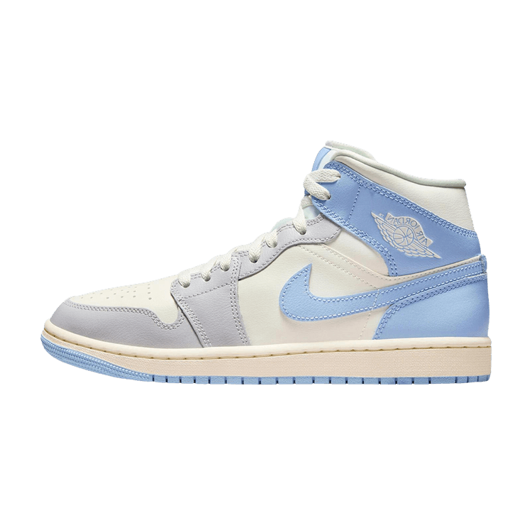 Jordan 1 Mid Psychic Blue Sail Coconut Milk