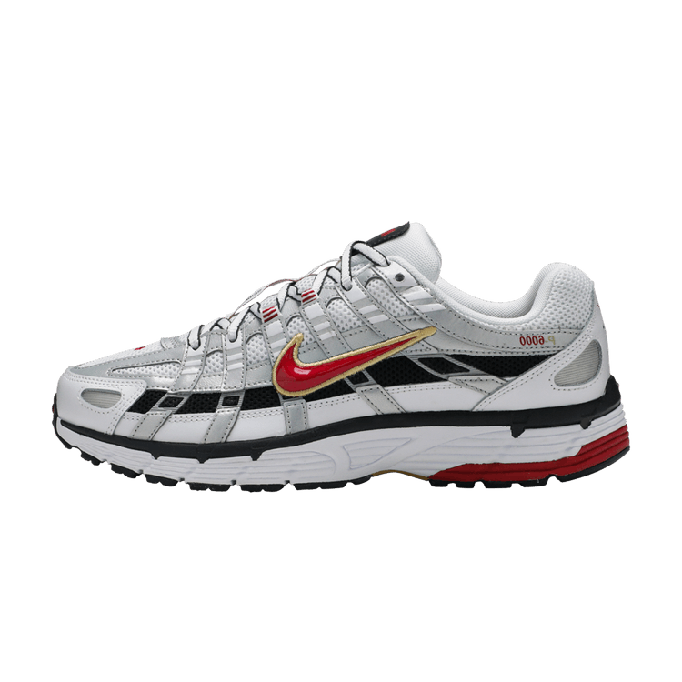 Nike P-6000 White Gold Red