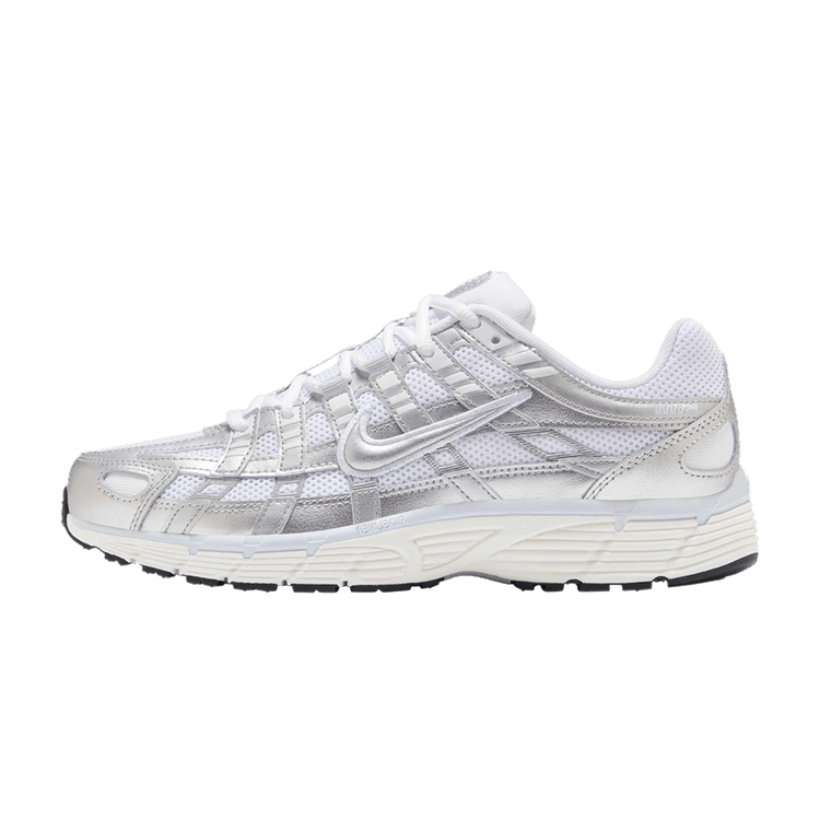 Nike P-6000 White Blue Tint Sail Metallic Silver