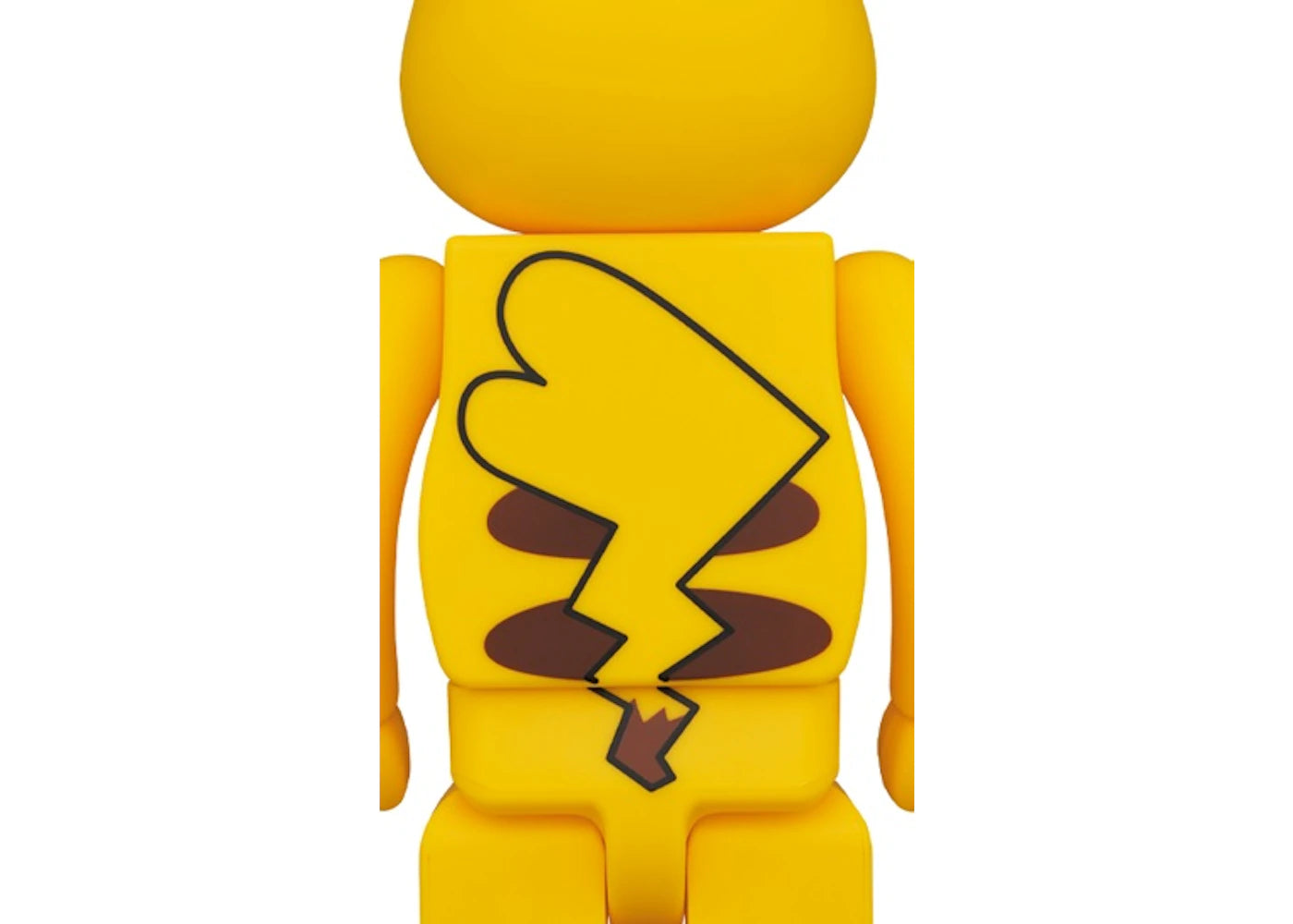Bearbrick x Pokémon Pikachu Female Ver. 400% Yellow