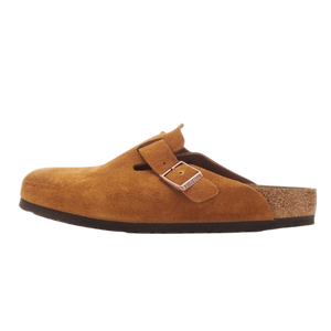 Birkenstock Boston Soft Footbed Suede Mink