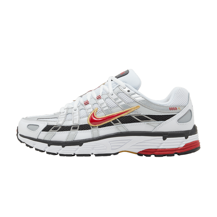 Nike P-6000 Platinum Varsity Red