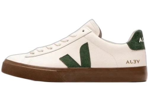 Veja Campo Leather White Cyprus Bark