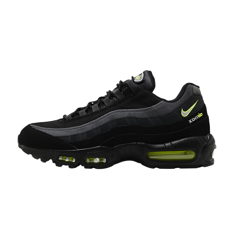 Nike Air Max 95 Retro Logo Black Grey Volt