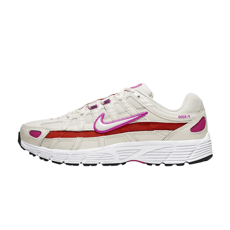 Nike P-6000 Essential Pale Ivory Team Orange