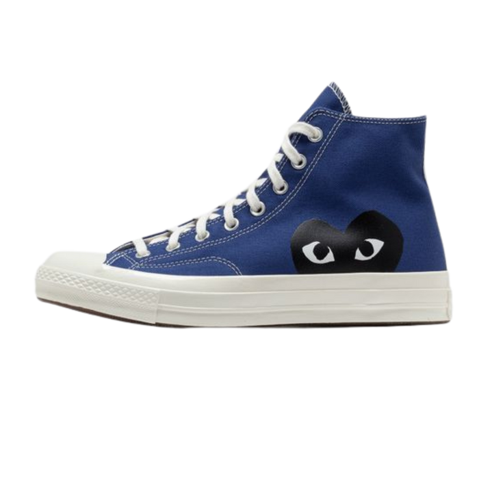 Converse Chuck Taylor All Star 70 Hi Comme des Garcons PLAY Blau Quarz