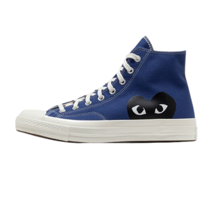 Converse Chuck Taylor All Star 70 Hi Comme des Garcons PLAY Blue Quartz