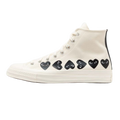 Converse Chuck Taylor All Star 70 Hi Comme des Garcons PLAY Multi-Heart Milk