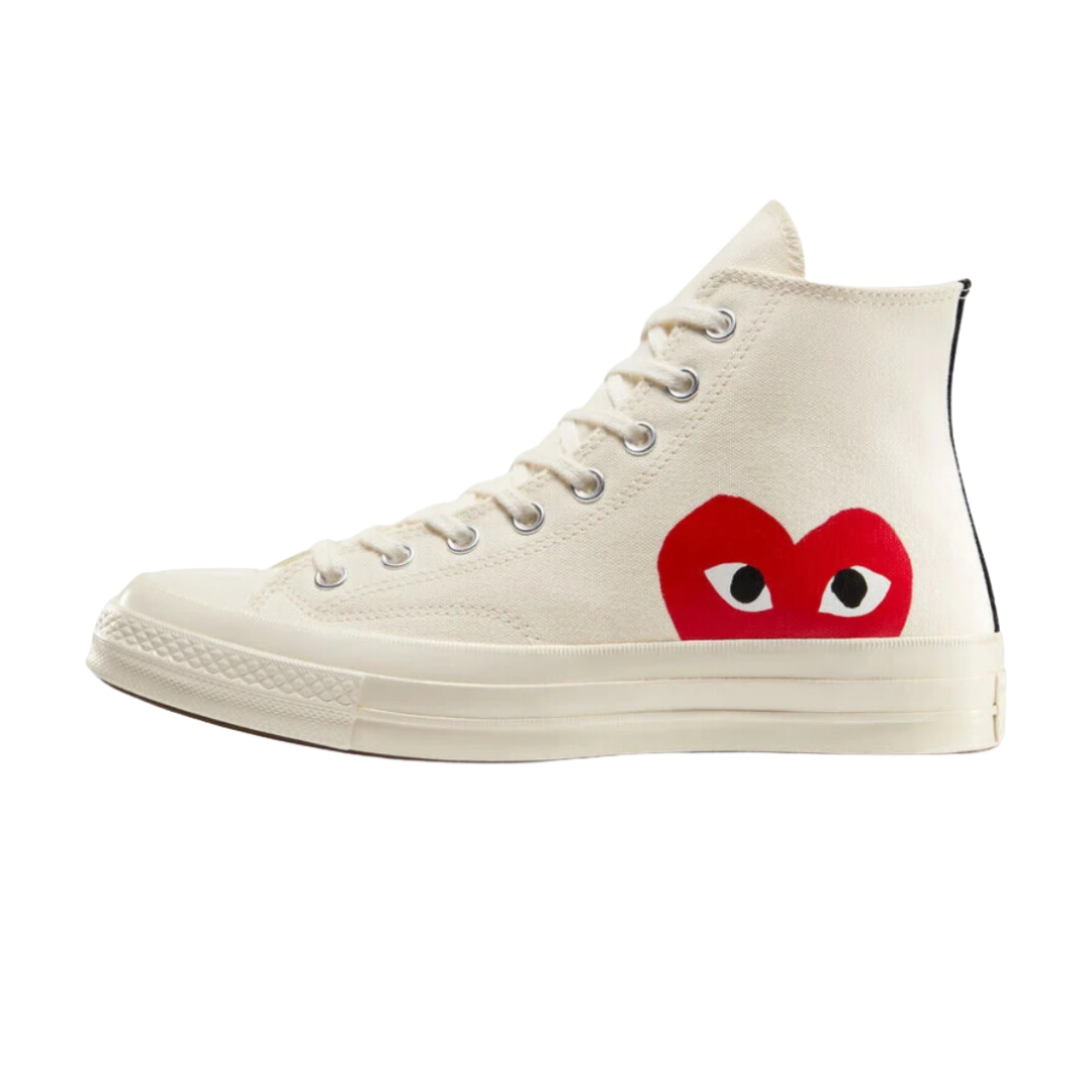 Converse Chuck Taylor All Star 70 Hi Comme des Garcons PLAY Weiß