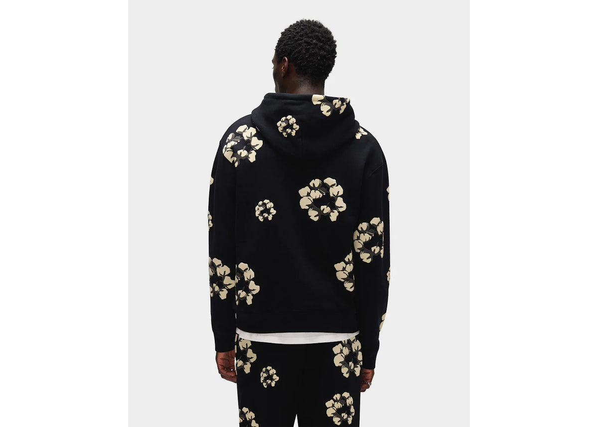 Denim Tears x CPFM Cactus Tears Wreath Hoodie Black