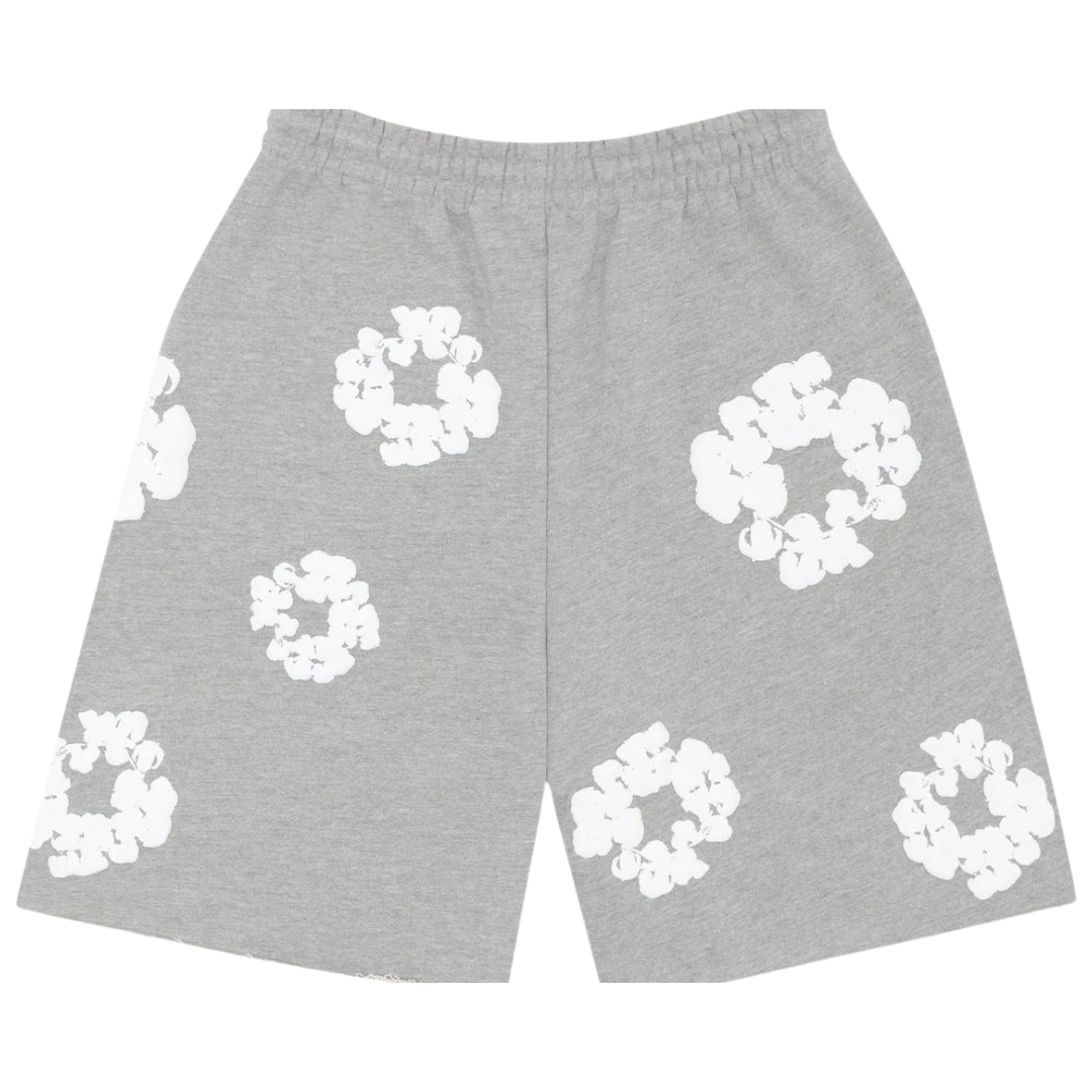 Denim Tears The Cotton Wreath Shorts Grey