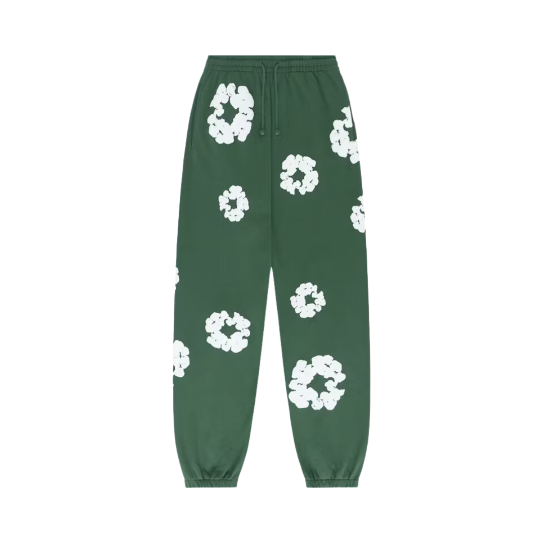 Denim Tears The Cotton Wreath Sweatpants Green